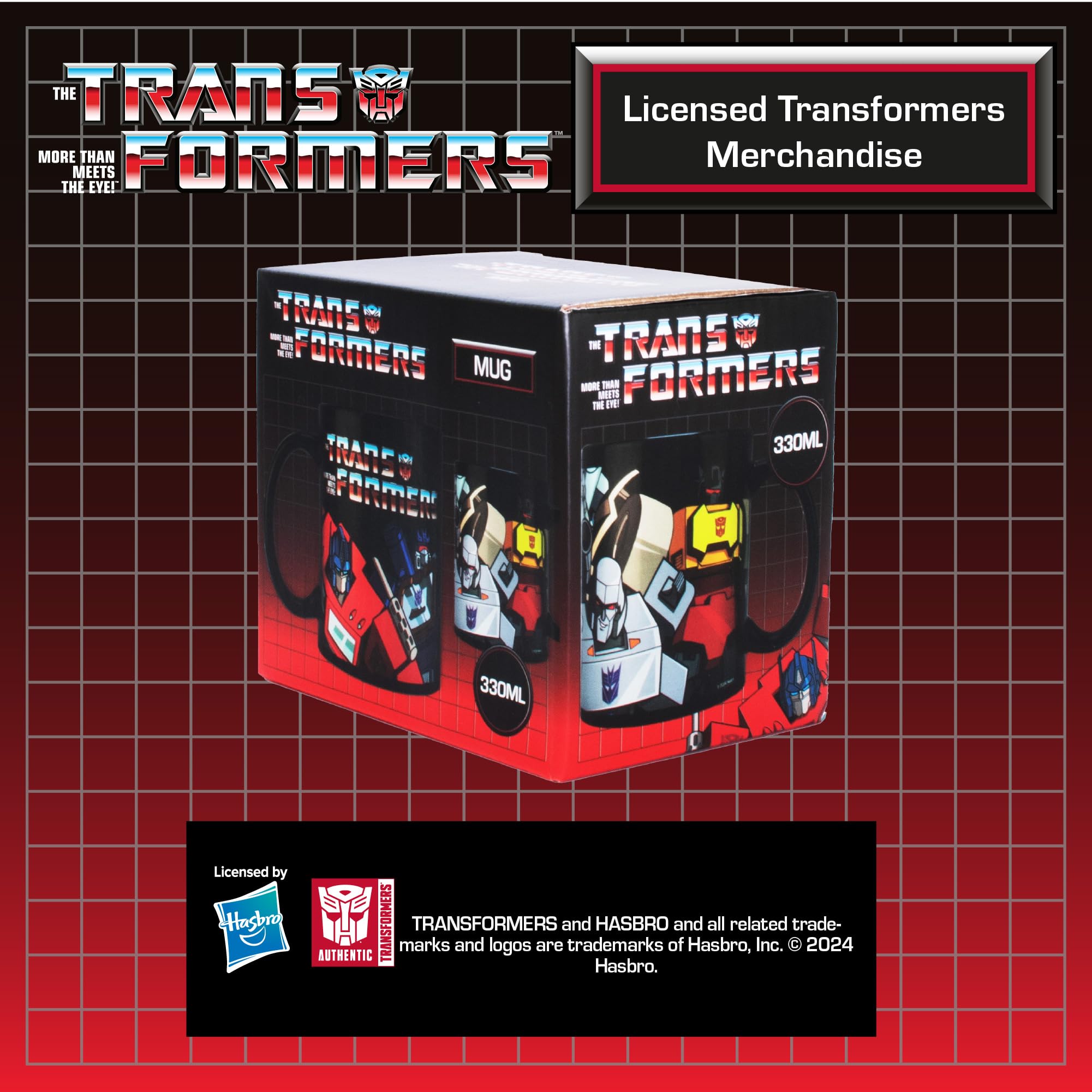 Transformers tazza ceramica futuristico 330 ml Autobot