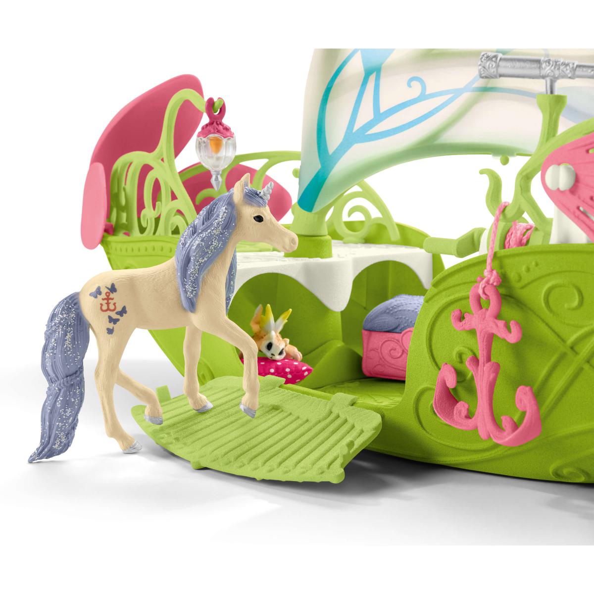 Schleich Bayala Magica barca dei fiori di Sera 42444 playset elfi