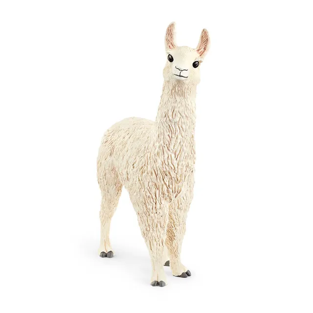 Schleich Farm World Lama figura animale bianco 13920