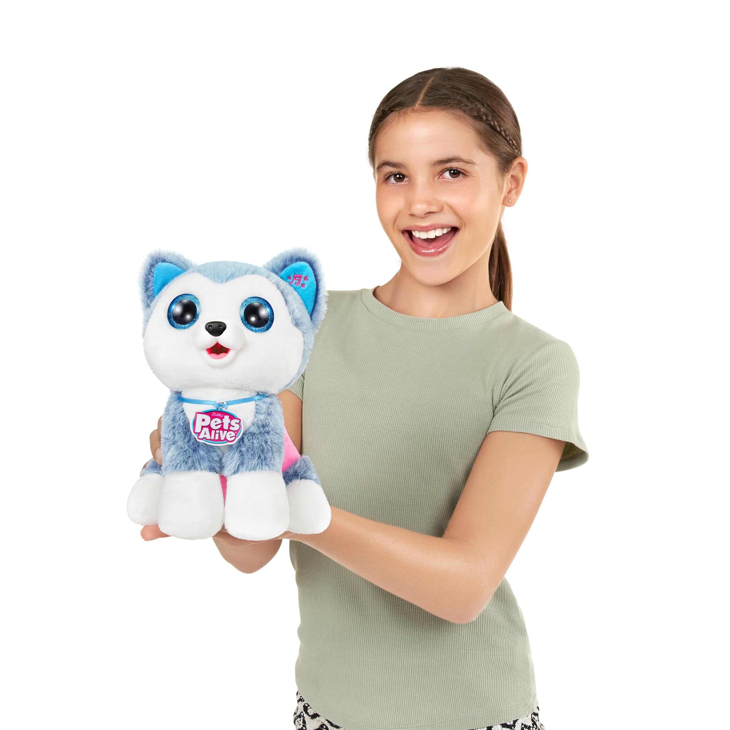 Pets Alive Pooping Puppies peluche cucciolo Husky interattivo