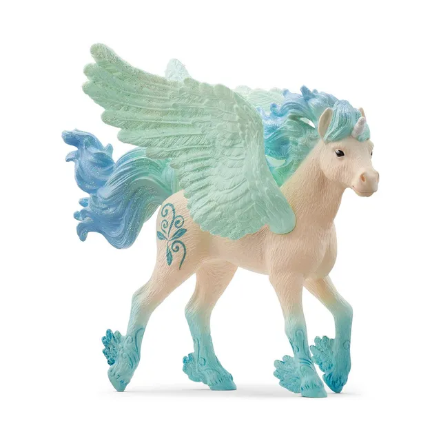 Schleich Bayala 70824 action figure puledro unicorno Stormy