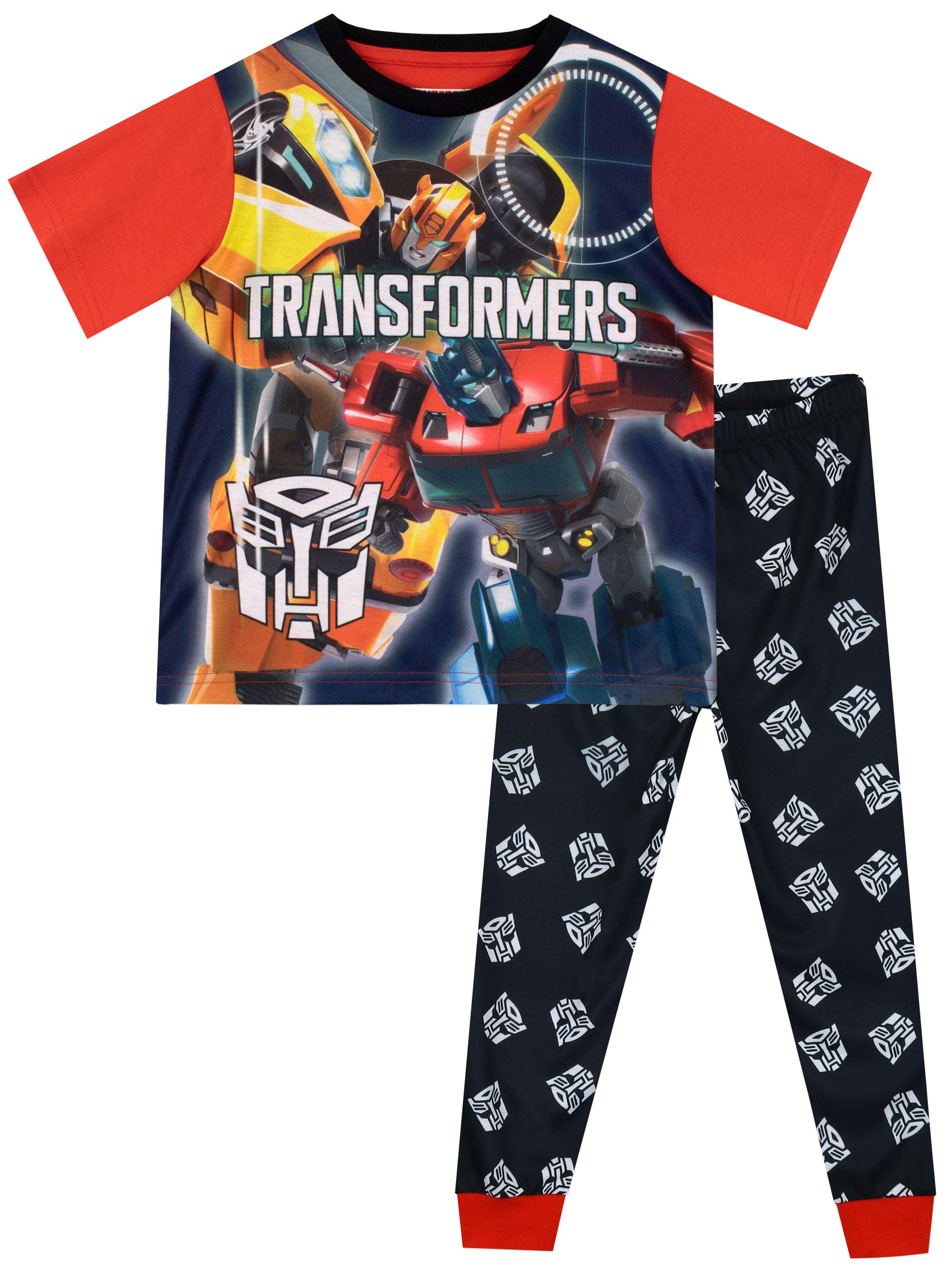 Transformers Pigiama Bambino 6-7 Anni Bumblebee Optimus Prime