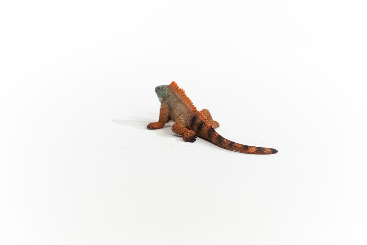 Schleich Wild Life Iguana 14854 Action Figure Rettile Coda Lunga