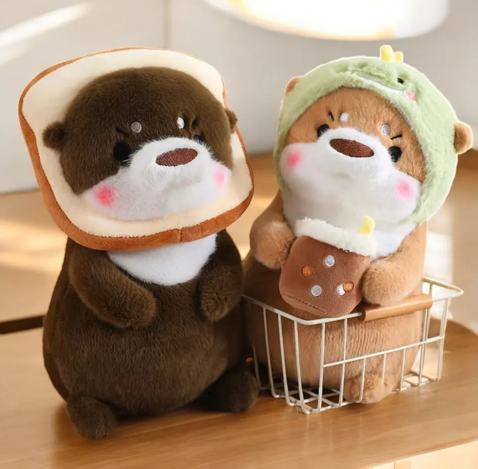 ToyalFriends More Animals lontra peluche 30cm dark fish