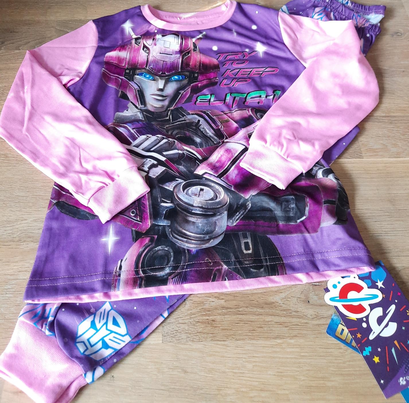 Transformers One pigiama bambina 4-5 anni Elita-1 invernale