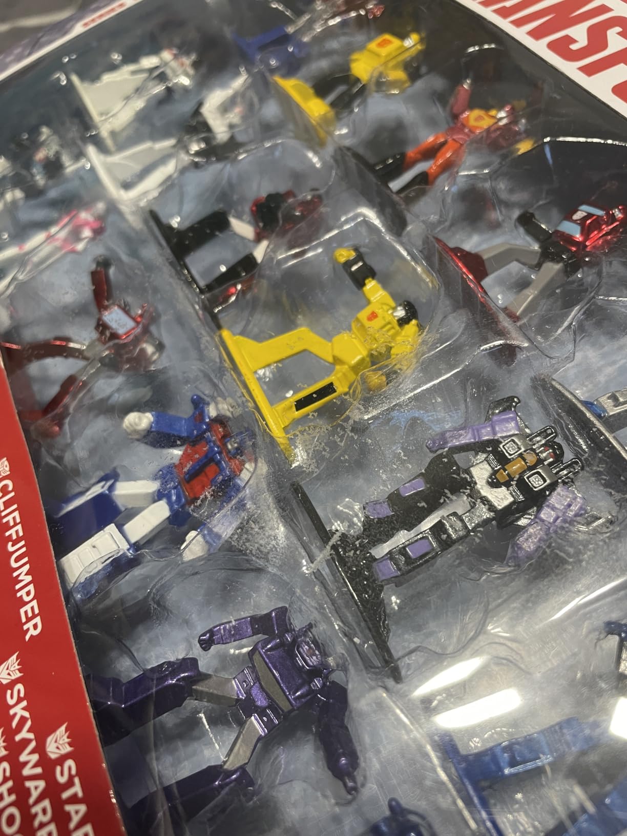 Transformers Nanofigs Wave 2 set 18 mini figure die-cast multicolore