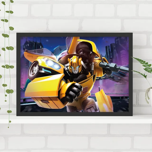 Transformers Bumblebee Night Time City poster A2 42x59,4 cm città
