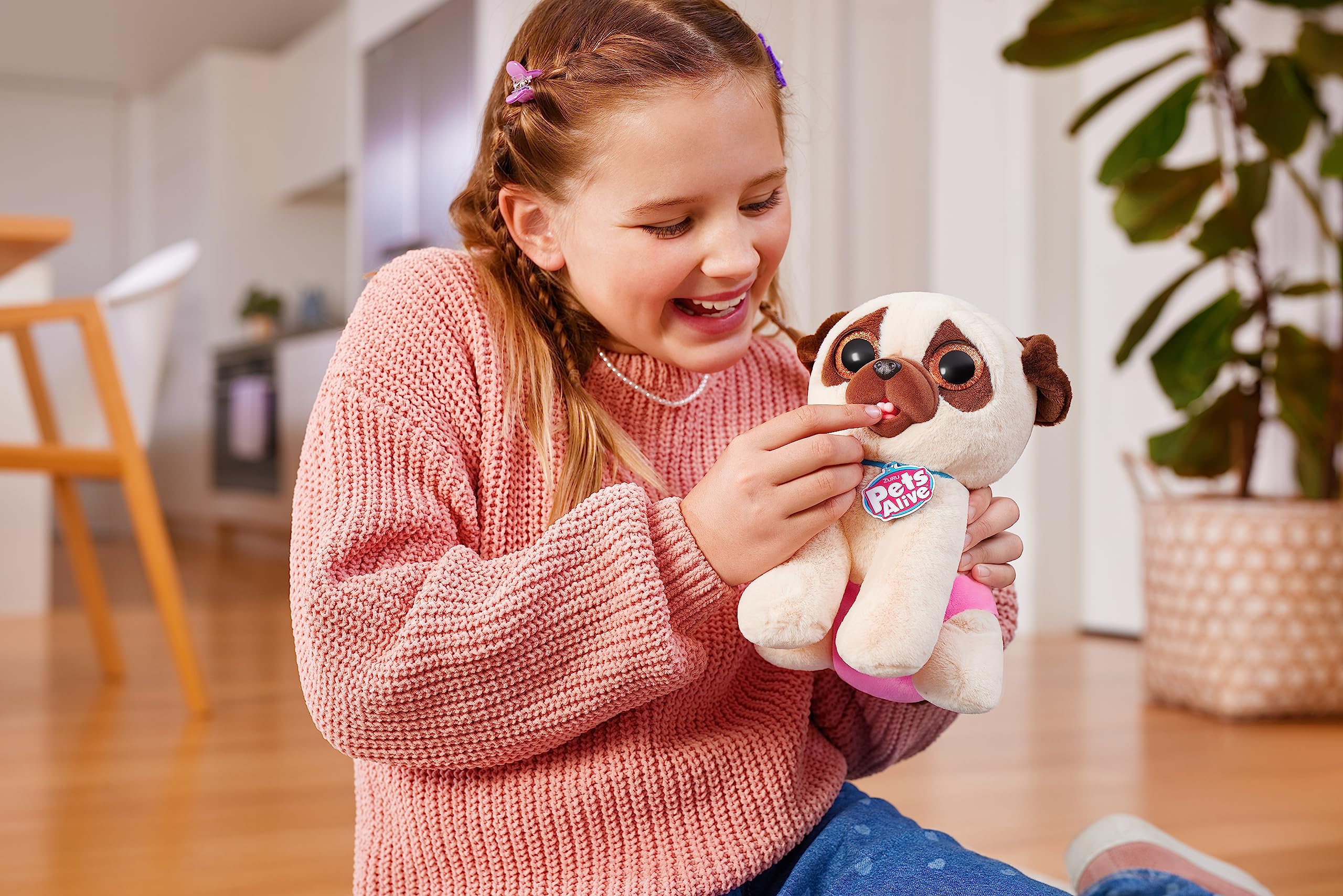 Pets Alive Pooping Puppies peluche cucciolo Carlino interattivo