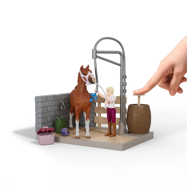 Schleich Horse Club Sofia's Horse Wash playset doccia cavalli