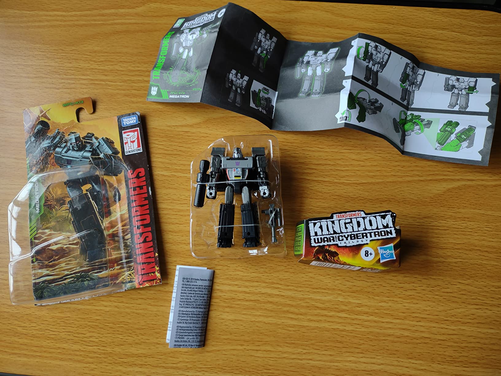 Transformers Kingdom WFC-K13 Megatron action figure 8,5 cm