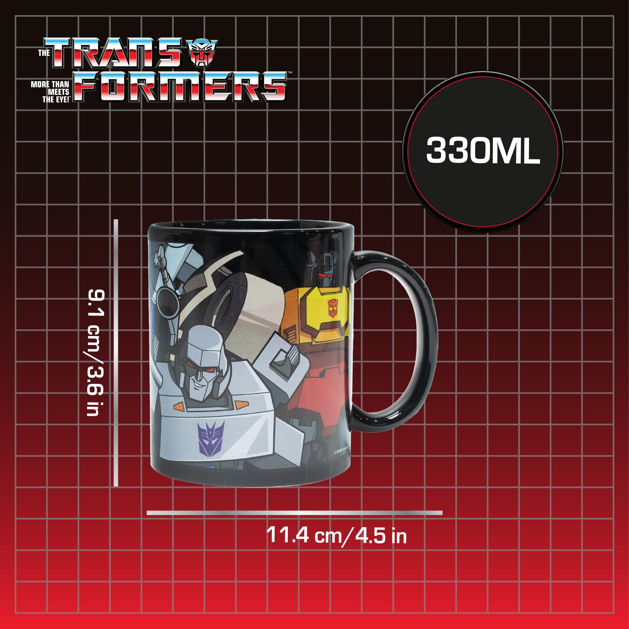 Transformers tazza ceramica futuristico 330 ml Autobot