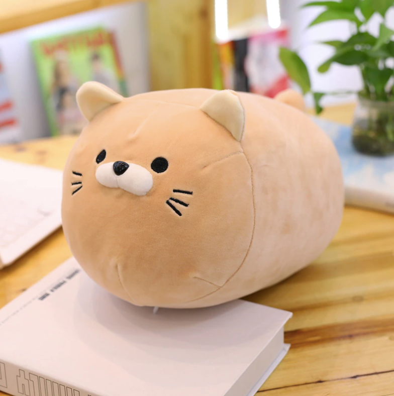 ToyalFriends Cats gatto peluche 40cm grigio cuscino morbido