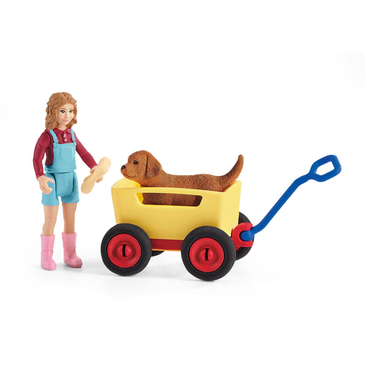 Schleich Horse Club Giro Carrozza Cuccioli 42543 set gioco