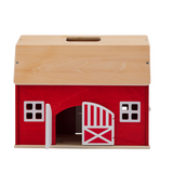 Schleich Farm World Retro Farm fattoria rossa playset stalla