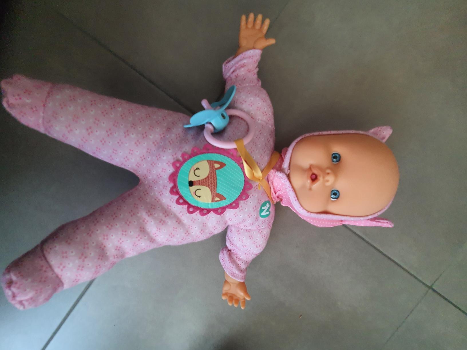 Nenuco Blandito 5 Funzioni Bambola Rosa 30 cm con Suoni