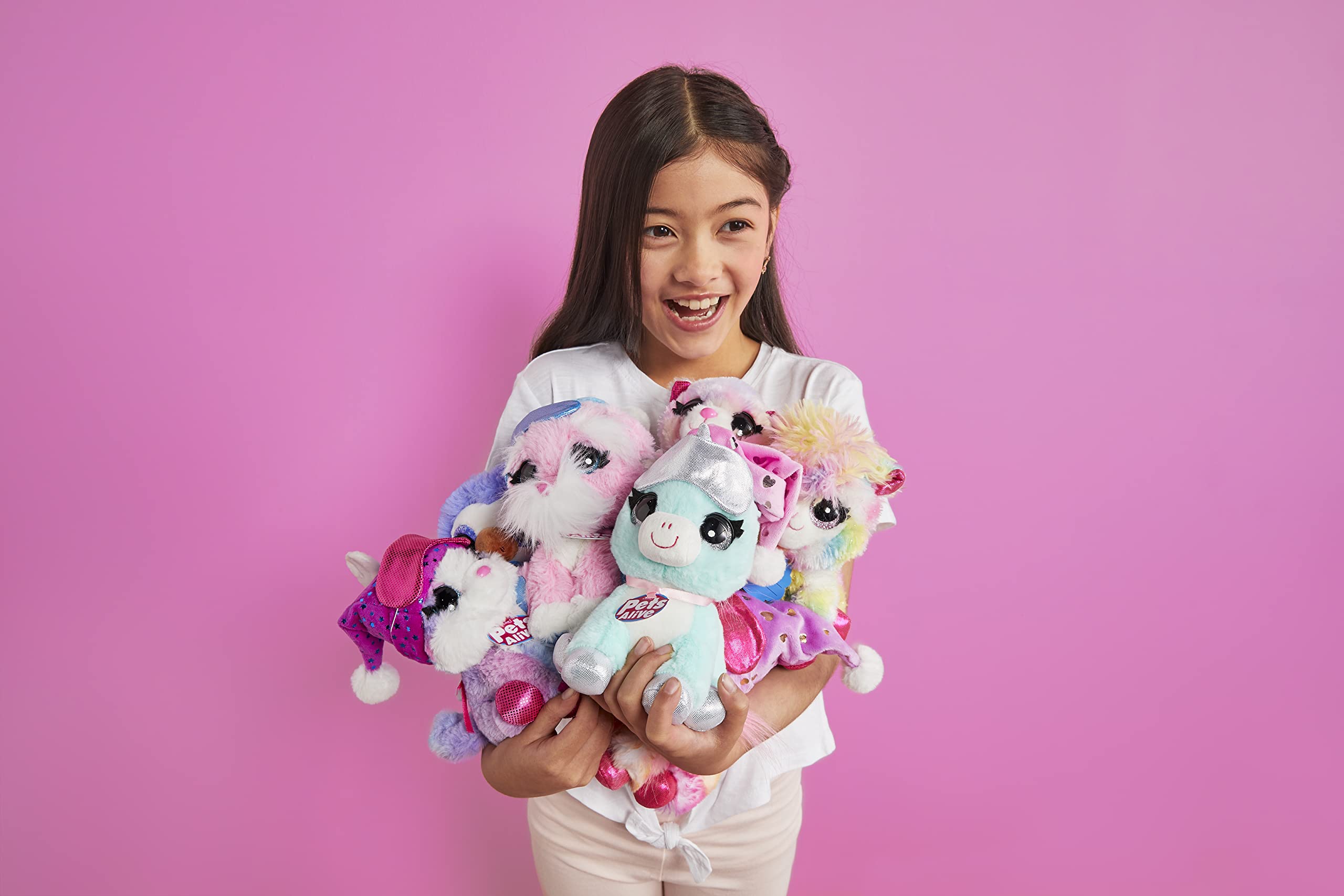 Pets Alive Pet Shop Surprise Gattino Serie 2 peluche parla e ripeti