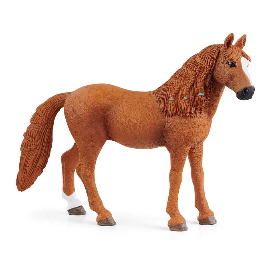 Schleich Horse Club Pony Tedesco 13925 figura giumenta sauro