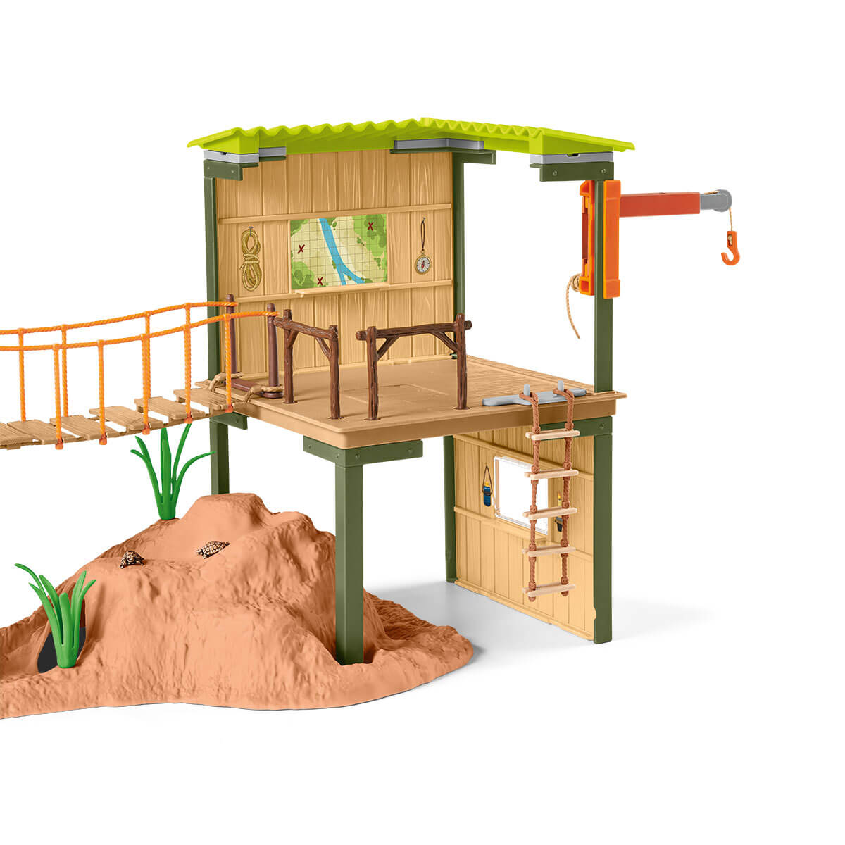 Schleich Wild Life Stazione Avventura Ranger 42594 playset