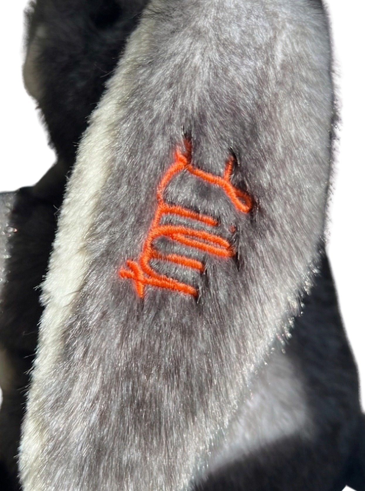 La Pelucherie Personalisation orecchio coniglio Ernest ricamo nome