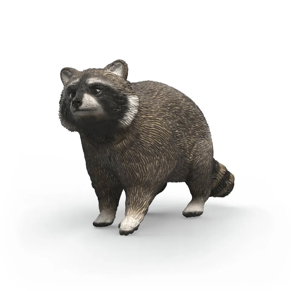 Schleich Wild Life Procione 14937 figure animale bosco