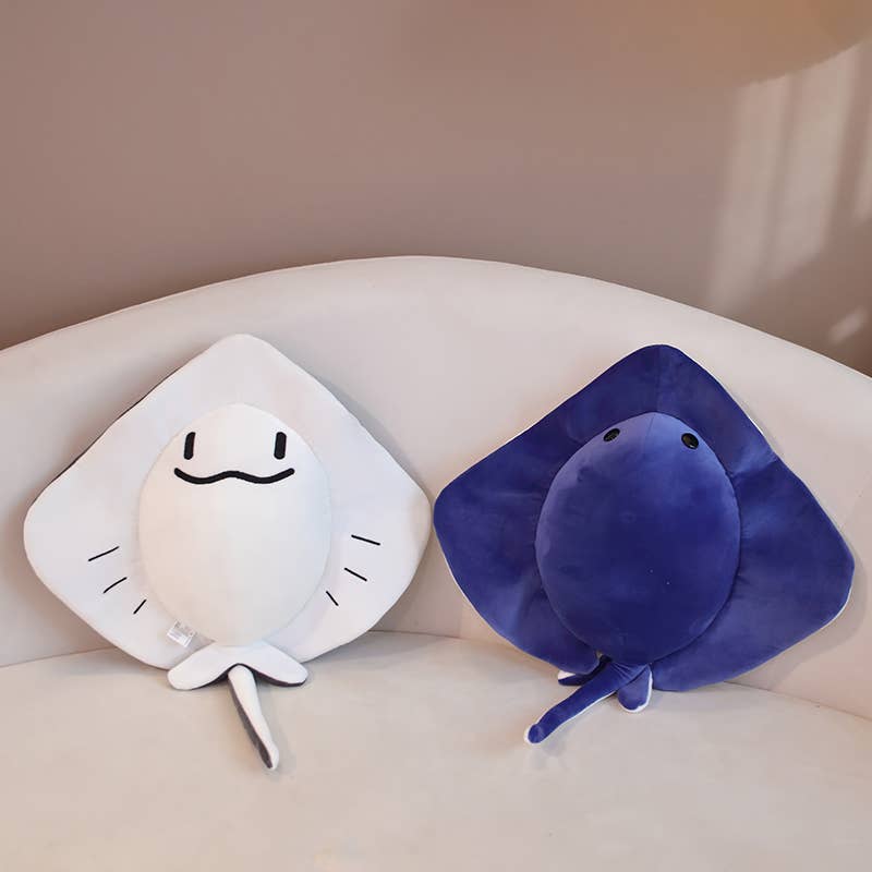 ToyalFriends Ocean Friends Manta Peluche grigio 52cm morbido