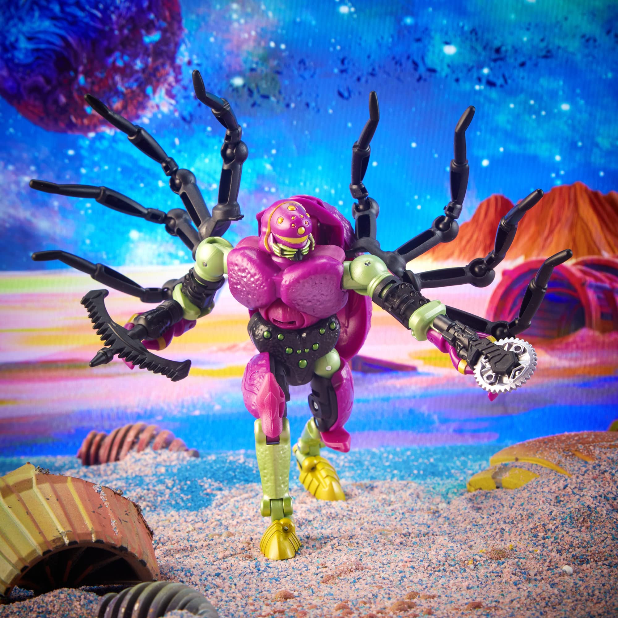 Transformers Legacy Predacon Tarantulas action figure ragno 14 cm