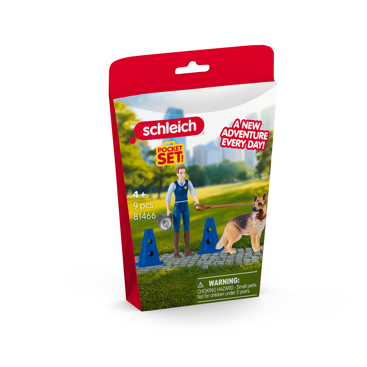 Schleich Pocket Set Operazione Guardiani Set Giocattolo 81466 Polizia