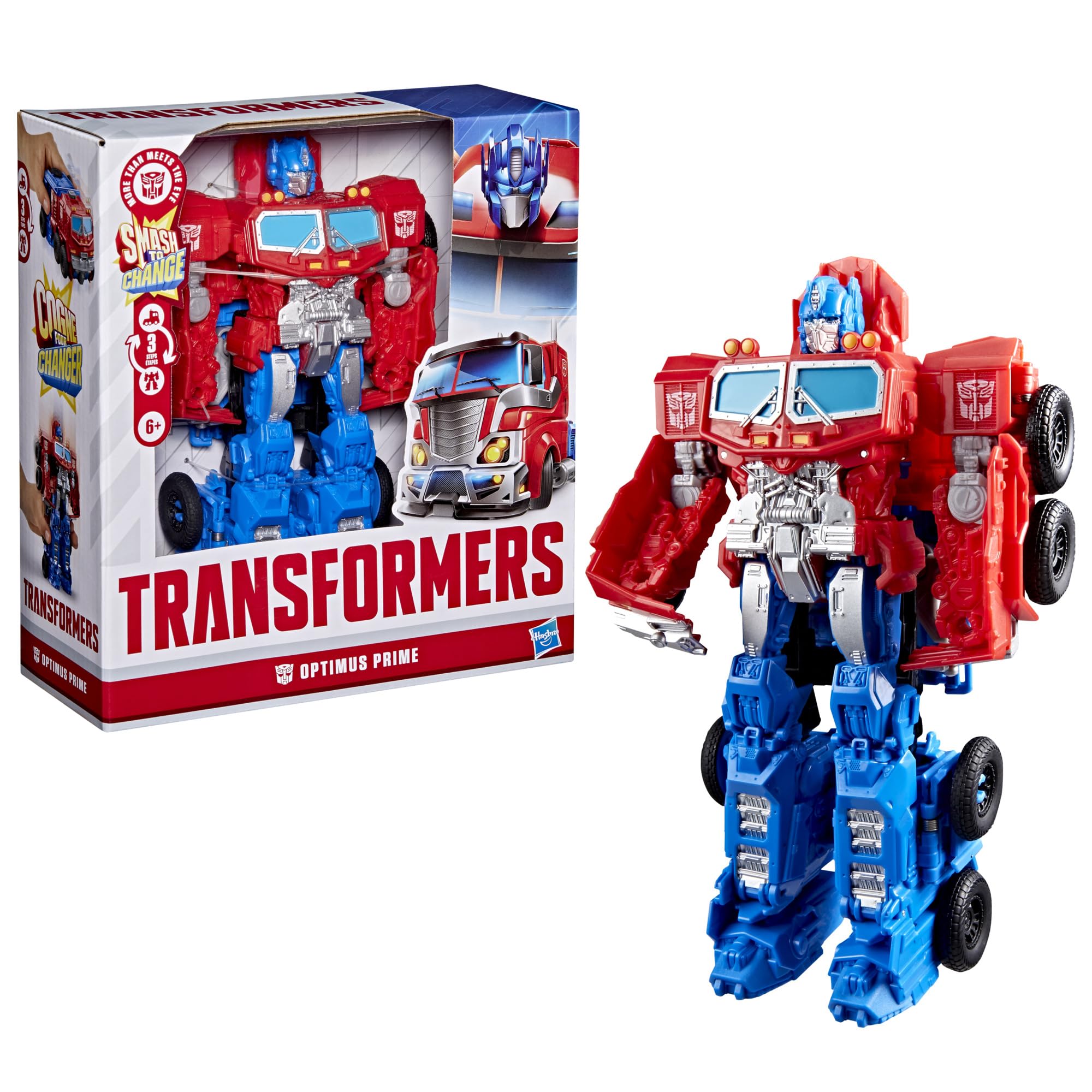 Transformers Smash Changers Optimus Prime action figure 22,5 cm