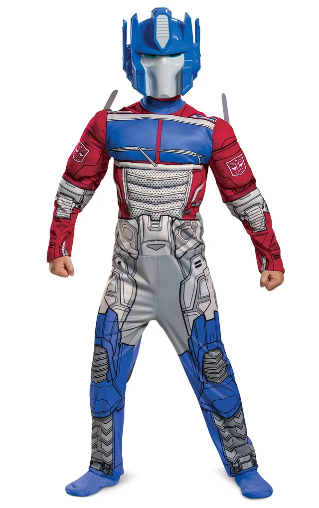 Transformers Costume Bambino Optimus Prime Taglia S Maschera