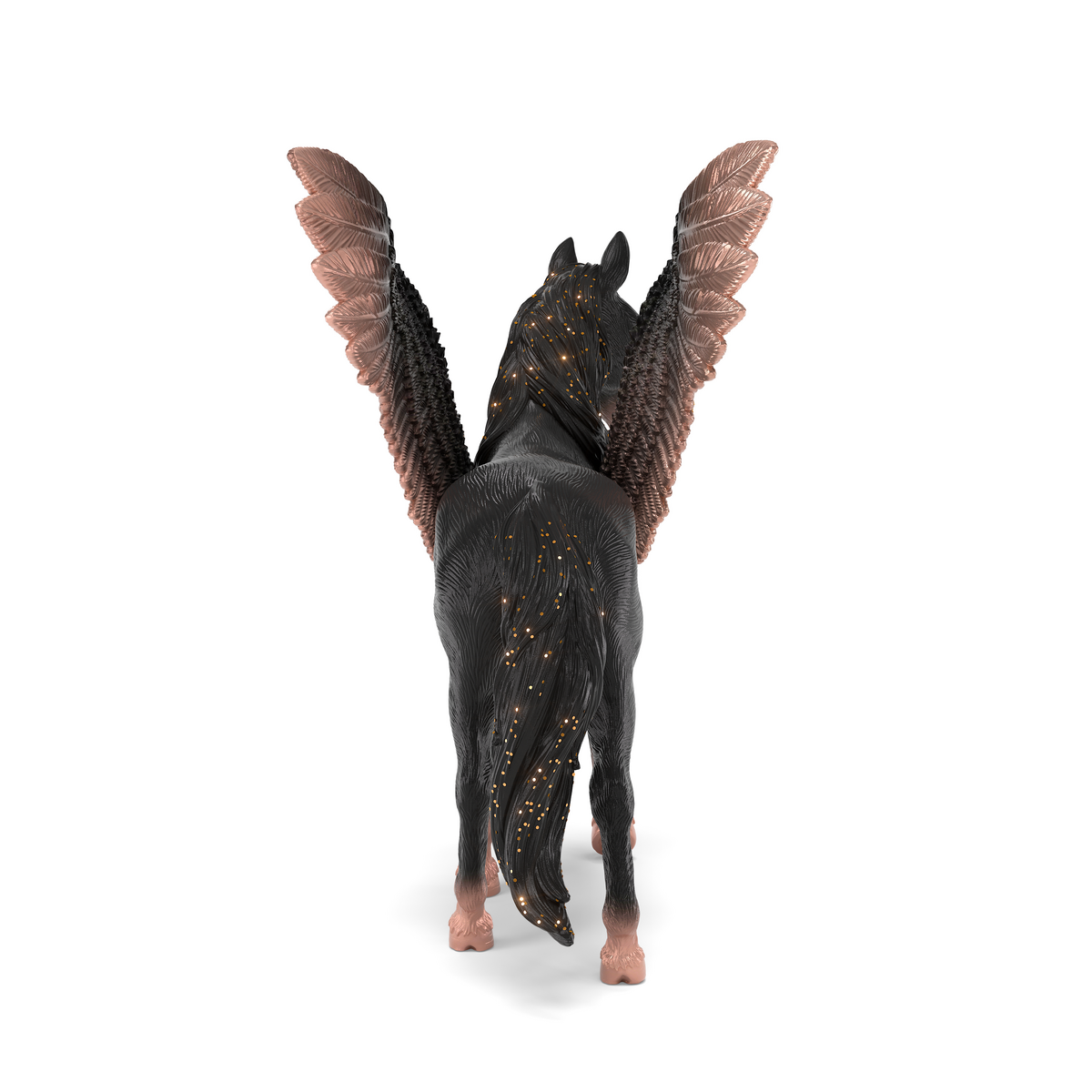 Schleich Bayala Pegaso Stardust Metallic Edition statuetta nero