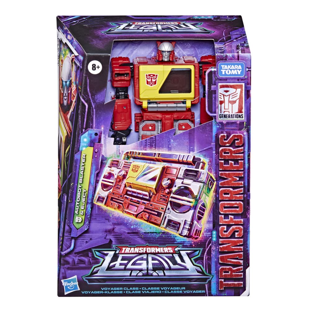 Transformers Legacy Voyager Autobot Blaster Eject action figure 17,5 cm