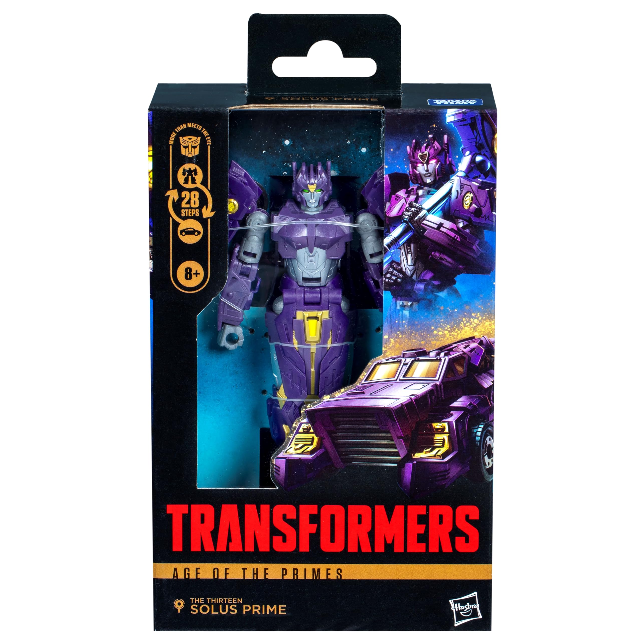 Transformers Age of Primes Solus Prime Deluxe action figure 14 cm