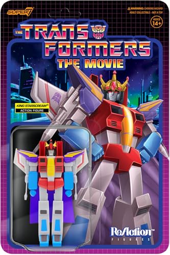 Transformers King Starscream ReAction action figure 9,5 cm