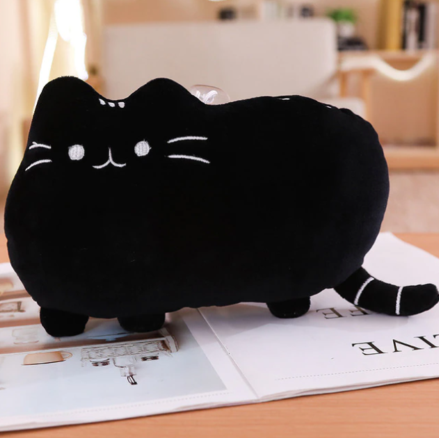 ToyalFriends Cats Kitten peluche gatto 40cm grigio cuscino