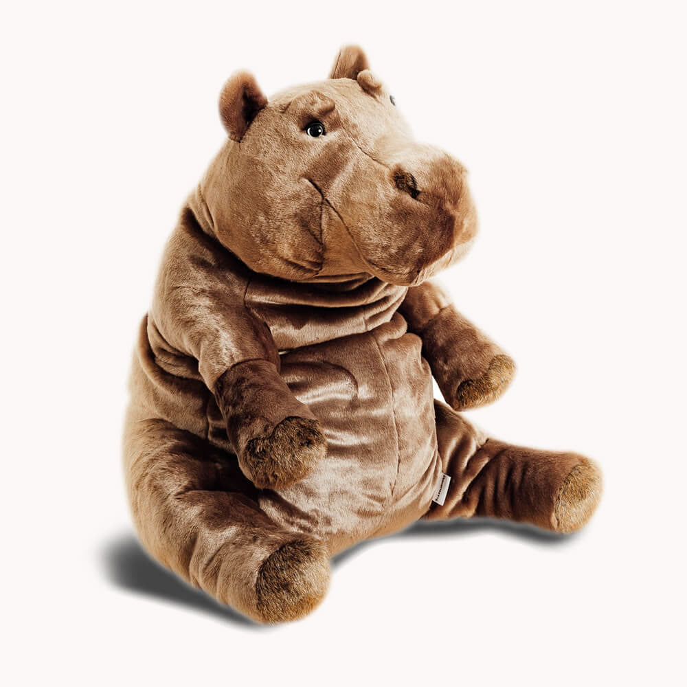 La Pelucherie Jungle Edgar ippopotamo peluche 40 cm