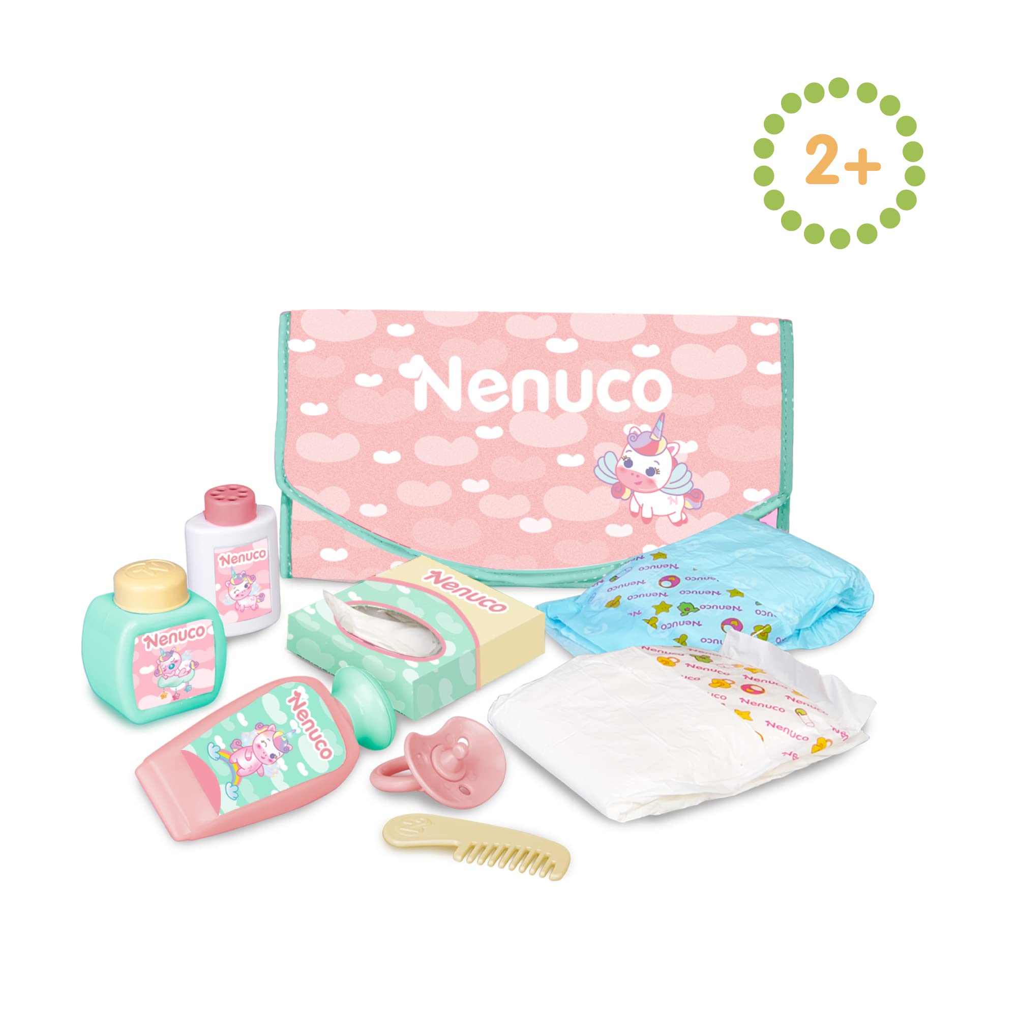 Nenuco Borsa Fasciatoio Bambola con Accessori Cambio Pannolino