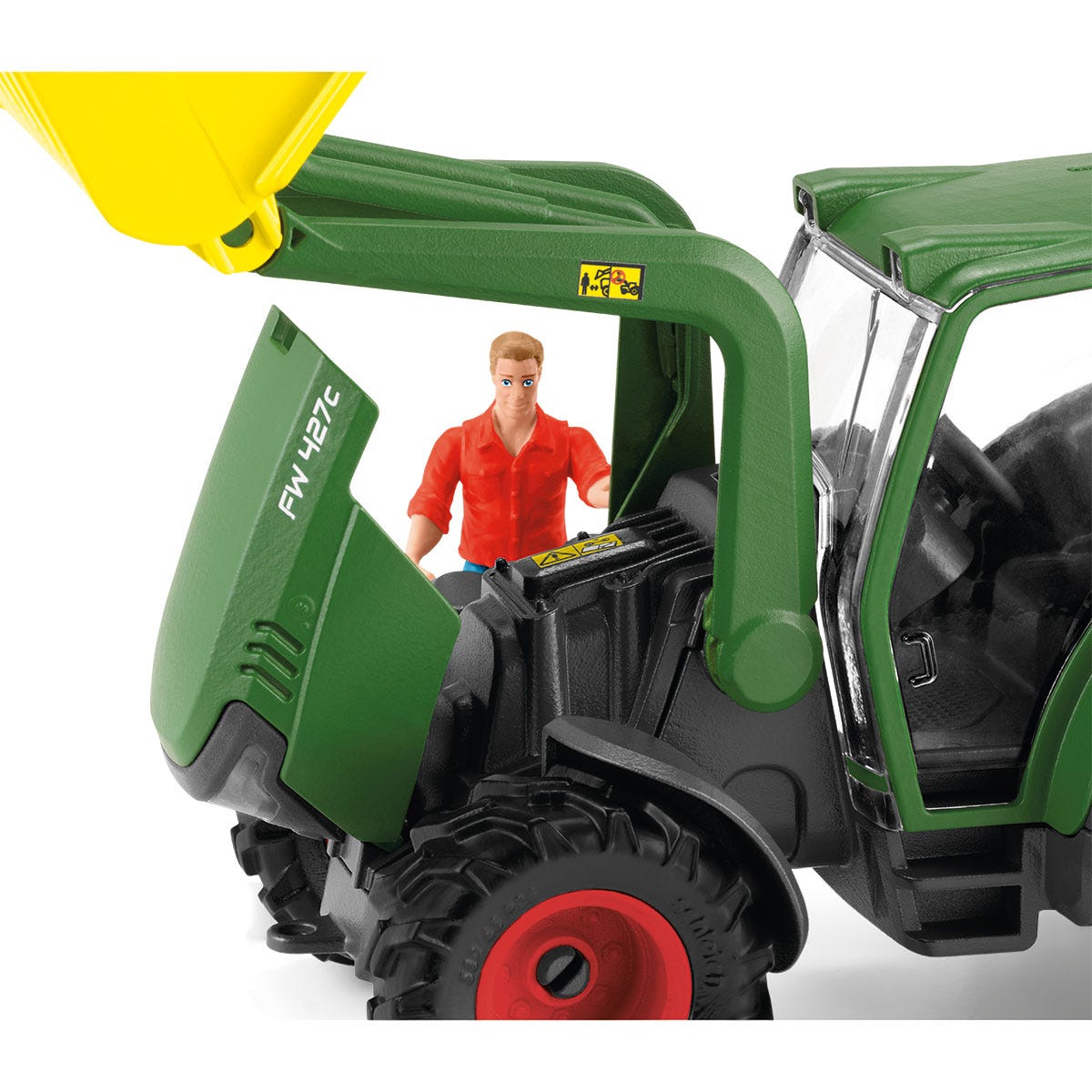 Schleich FARM WORLD 42608 Trattore con Rimorchio giocattolo