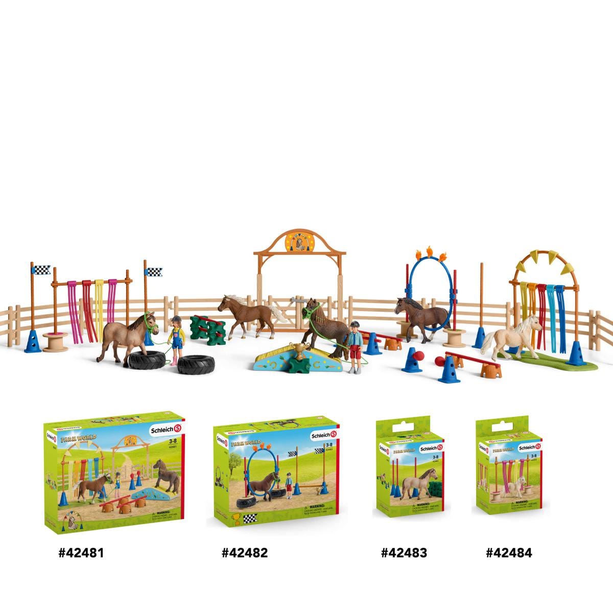 Schleich Horse Club Gara Agility Pony 42482 Playset