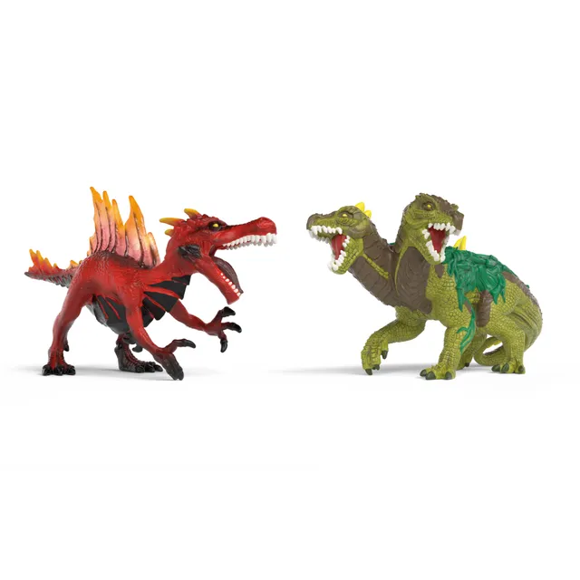 Schleich Eldrador Dinosauro Fuoco vs Lucertola Action Figure 70834