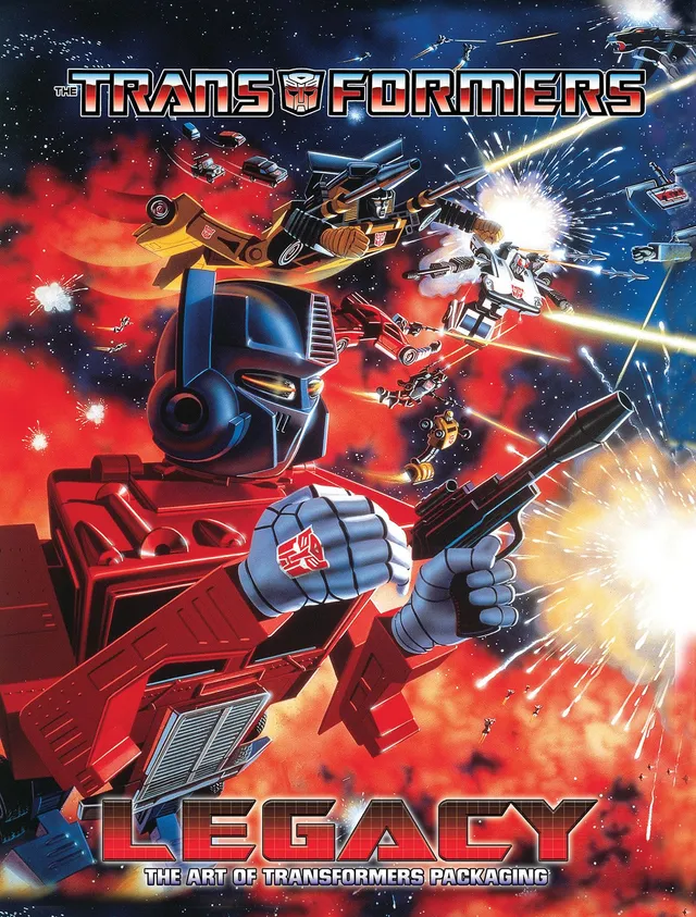 Transformers Legacy Art of Packaging libro illustrato inglese