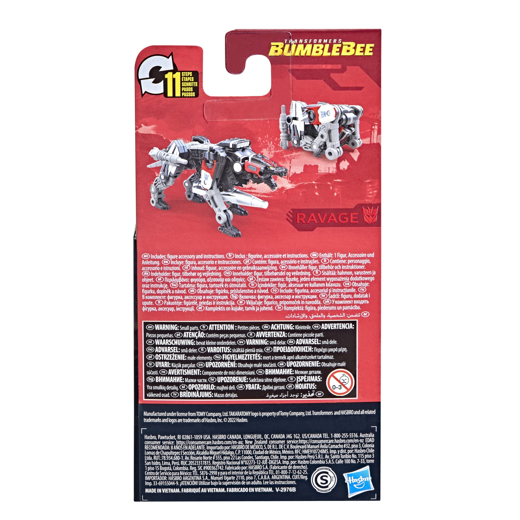 Transformers Studio Series Ravage action figure cassetta 8,5 cm