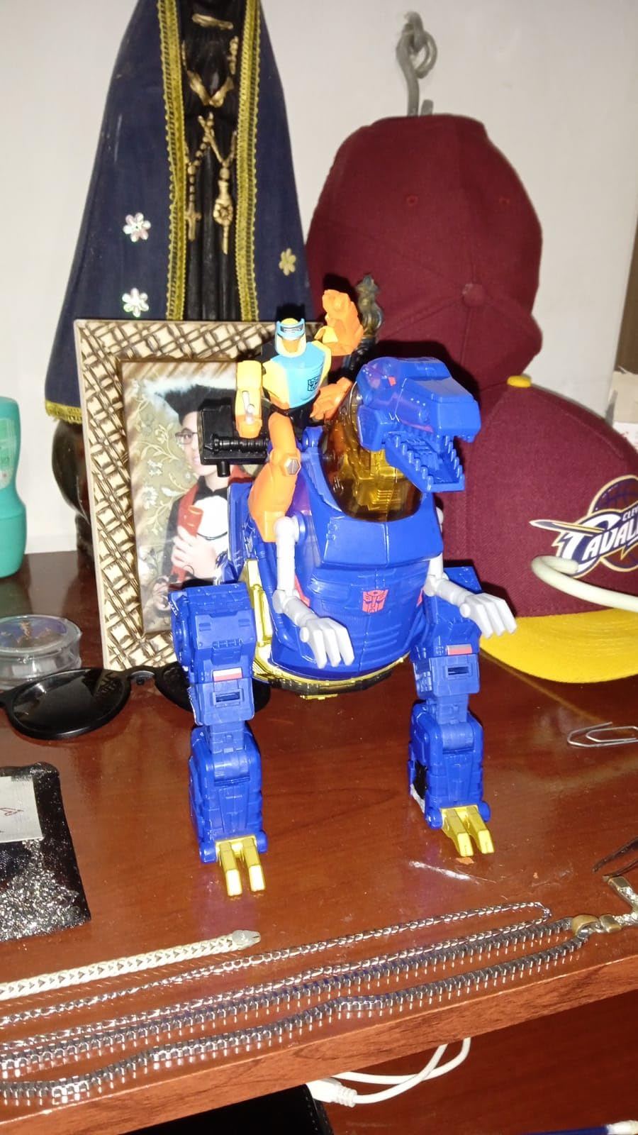 Transformers Age of the Primes Grimlock Leader 19 cm dinosauro