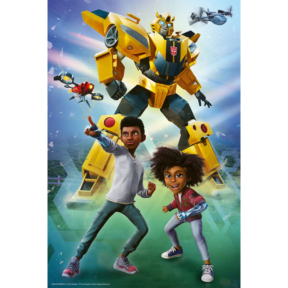 Trefl Transformers EarthSpark puzzle 100 pezzi 5+ anni