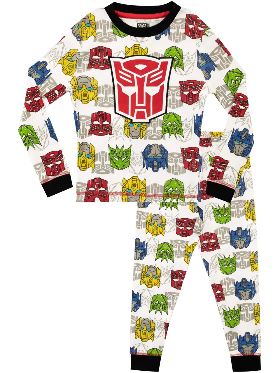 Transformers pigiama bambino 4-5 anni cotone manica lunga