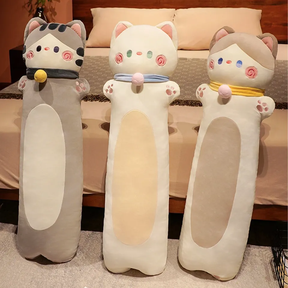 ToyalFriends Cats gattino lungo peluche 110cm grigio