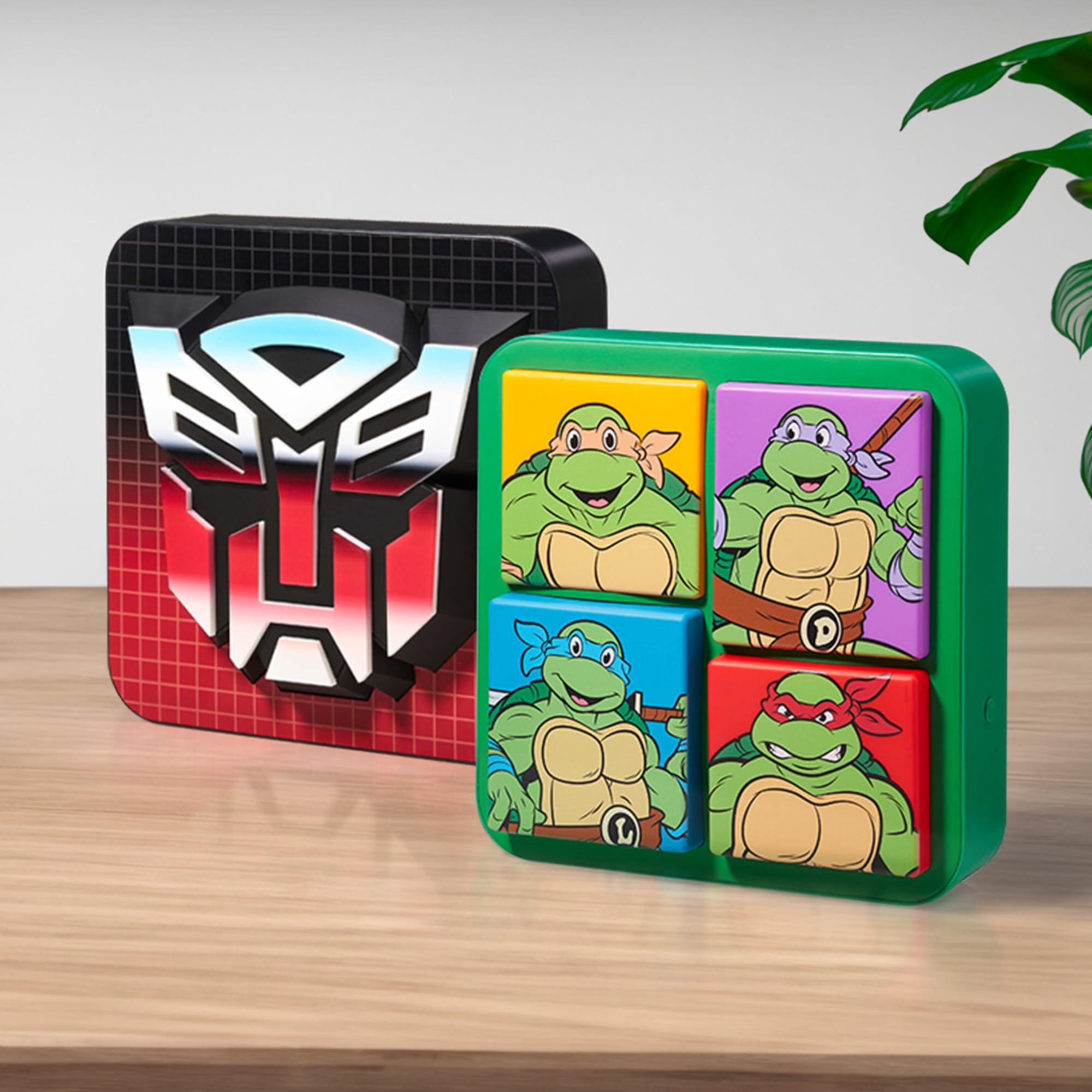 Numskull Transformers lampada scrivania logo 3D