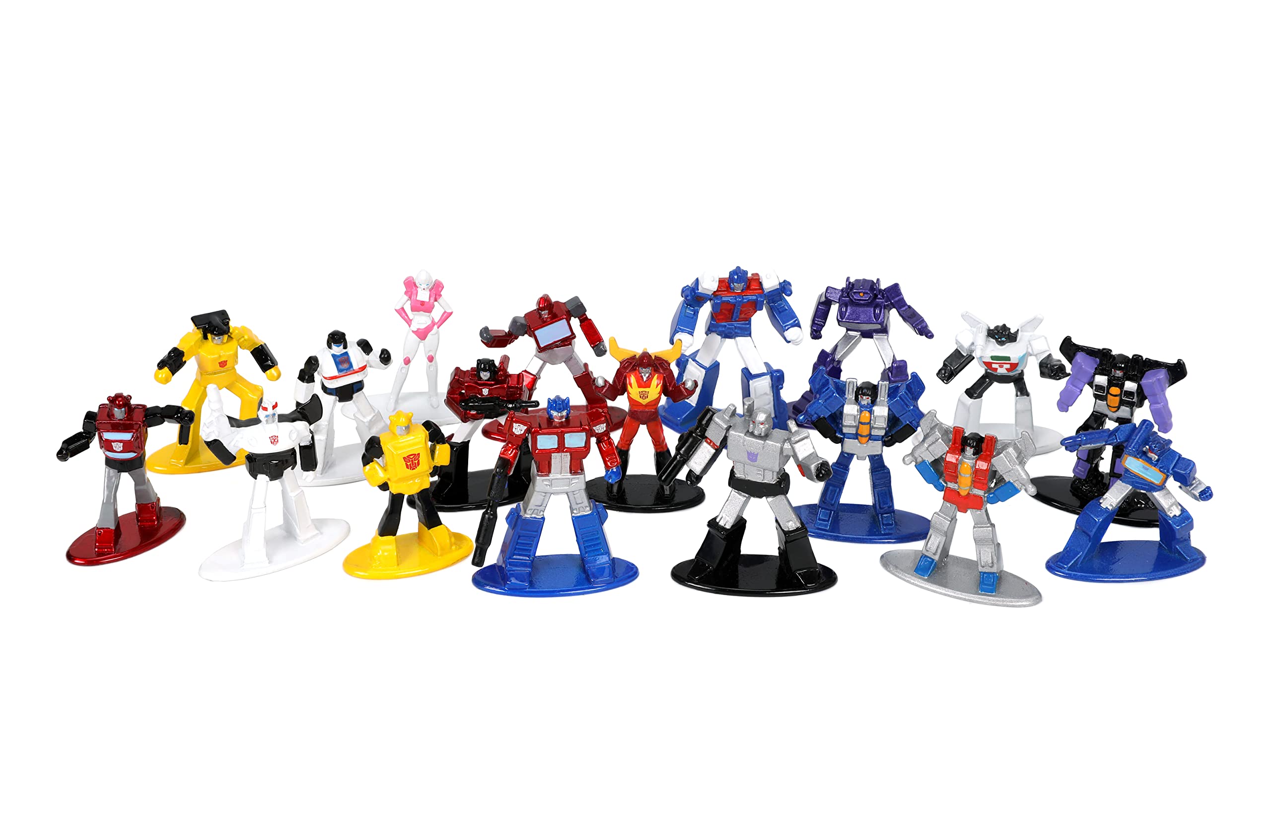 Jada Transformers Nano Metalfigs personaggi 4,2 cm confezione 18