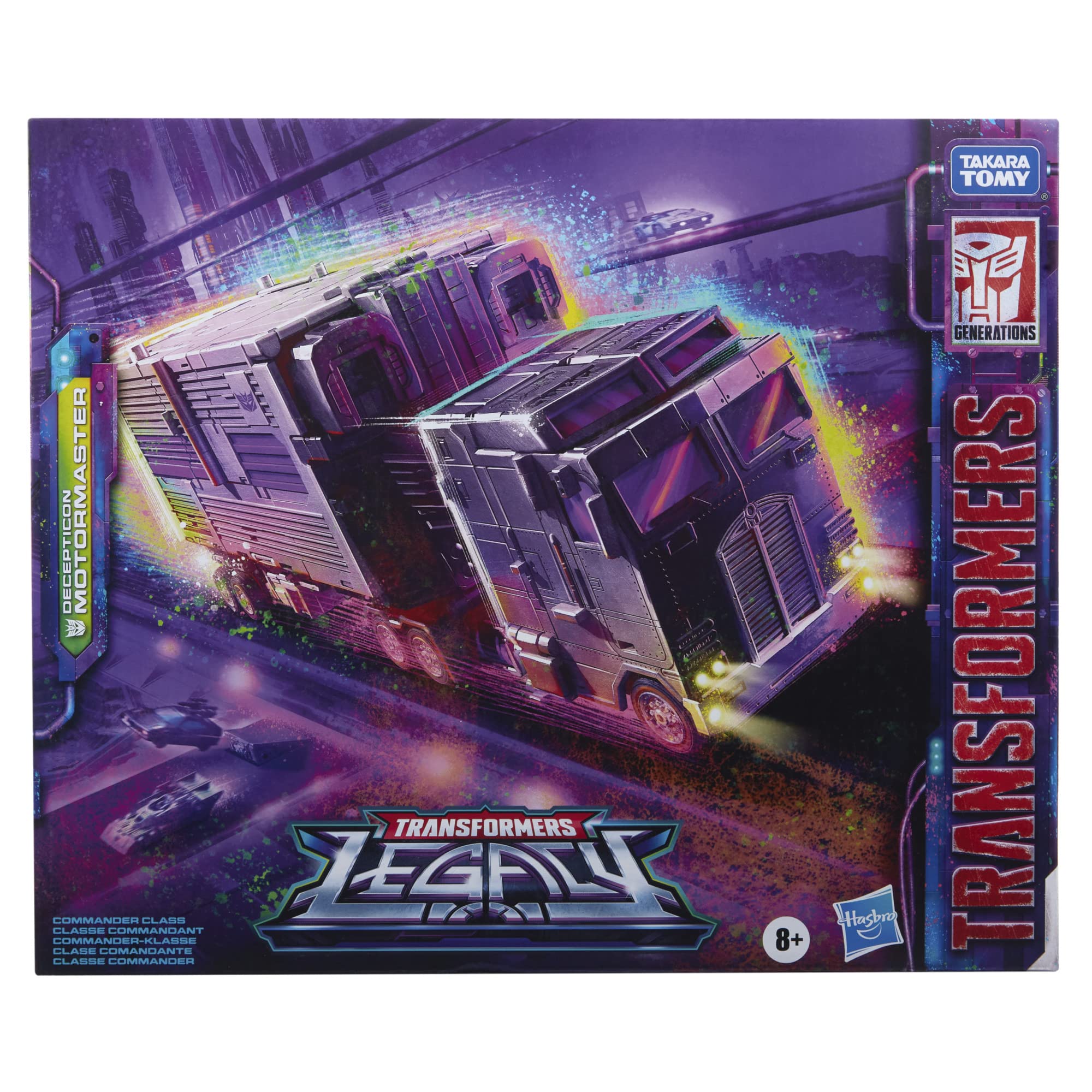 Transformers Legacy Motormaster action figure camion 33 cm combinabile