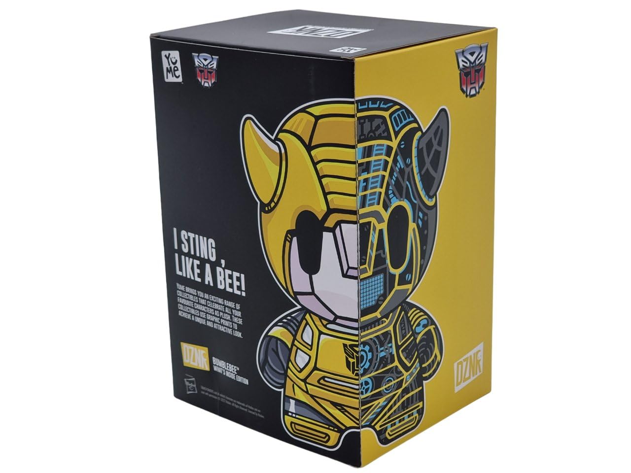 Transformers DZNR Bumblebee peluche 17,5 cm box da collezione