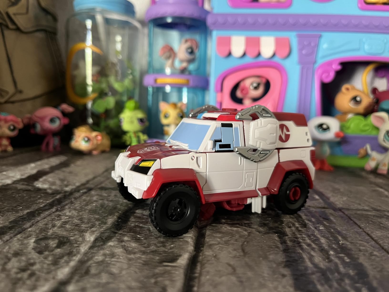 Transformers Age of the Prime Ratchet action figure 14,5 cm